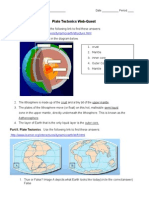 plate tectonics web quest student