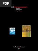 Intel 2002 : Microprocessors