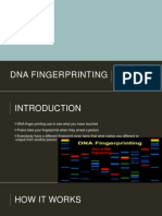 Dna Fingerprinting JH Bazemore