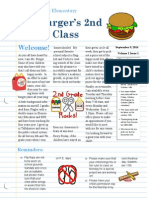 Class Newsletter
