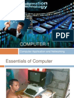 Computer 1: Computer Application and Networking