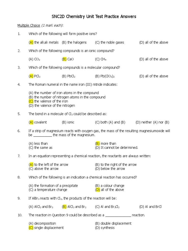 phd chemistry entrance exam questions and answers pdf