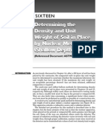 Determining The Density and Unit Weight of Soil in Place by Nuclear Methods (Shallow Depth)