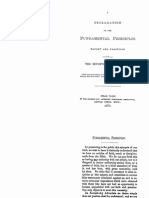 ADeclarationOfTheFundamentalPrinciples thoughtAndPracticed Bysda 1872 PDF