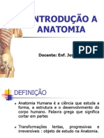 Introduoanatomia Introdução