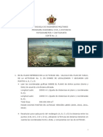 Plan de Vuelo Fotogramétrico y Autocad PDF