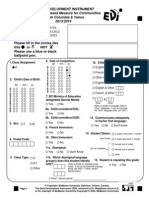 EDI Questionnaire