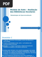 Modelo de Auto - Avaliacao Das Bibliotecas Escolares