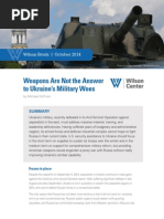 Download Weapons Are Not the Answers to Ukraines Military Woes by The Wilson Center SN242422699 doc pdf