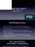 Cyber Security: Akshay Sawant 161 Chirag Pagaria 165