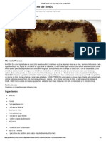 Receita de Bolo de Mousse de Limão PDF
