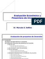 Evaluación Económica y Financiera de Proy Inversion PDF