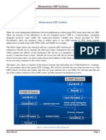 Unit-V: Elementary UDP Sockets