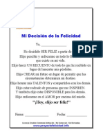 Mi Decision de La Felicidad PDF