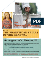Franciscan Retreat Poster 2014