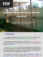Acciones Horizontales-Pórticos.ppt