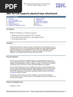 IBM TS7720 Supports Physical Tape Attachment: at A Glance