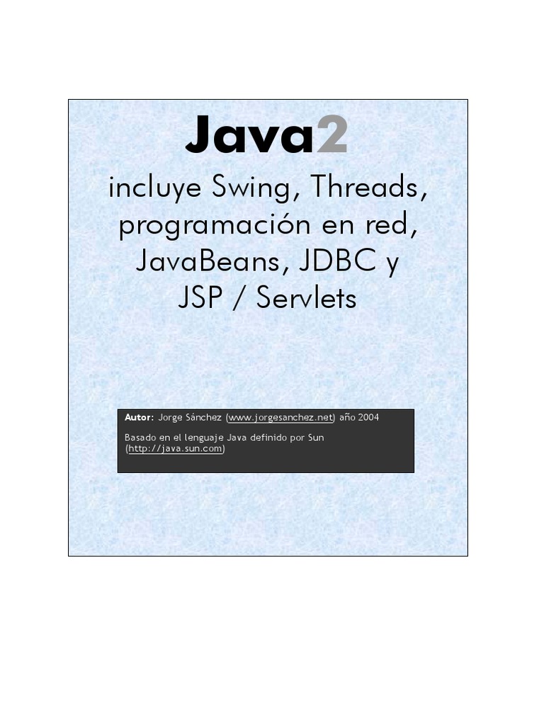 Java PDF | PDF | máquina virtual de Java | Java (lenguaje de programación)