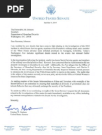 Secret Service Letter by Senator Graham