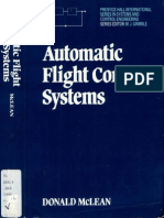 Donald McLean Automatic Flight Control Systems