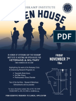 Roskamp Institute Flyer - Veterans Open House 2014