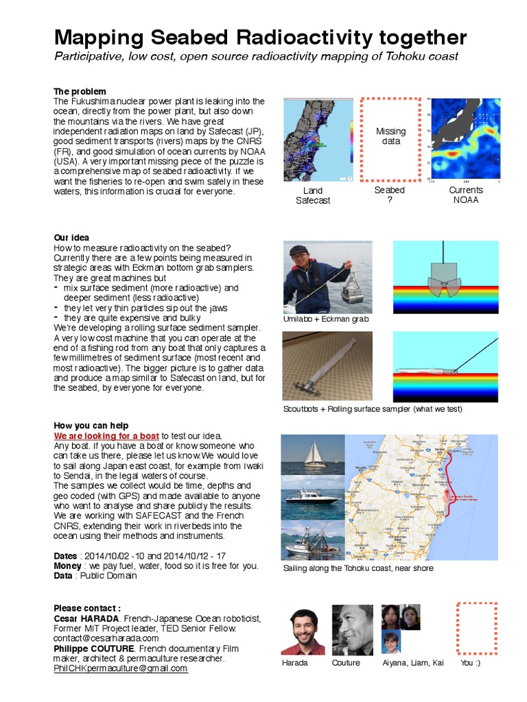 Mapping Seabed Radioactivity Together! | PDF | Radioactive Decay | Sediment