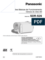 Manual Da Filmadora Panasonic SDR S26 PDF