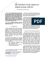 Voltage Profile and Short Circuit Analysis in Distribution Systems With DG