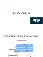 Direcciones Ip