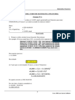 Ejercicios Del Curso de Matematica Financiera PDF