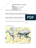 Gis Analysis Activity 3 Volcanos