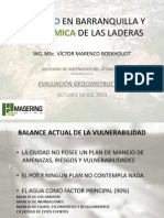 EL RIESGO EN BARRANQUILLA Y LA DINÁMICA DE LAS LADERAS.pptx