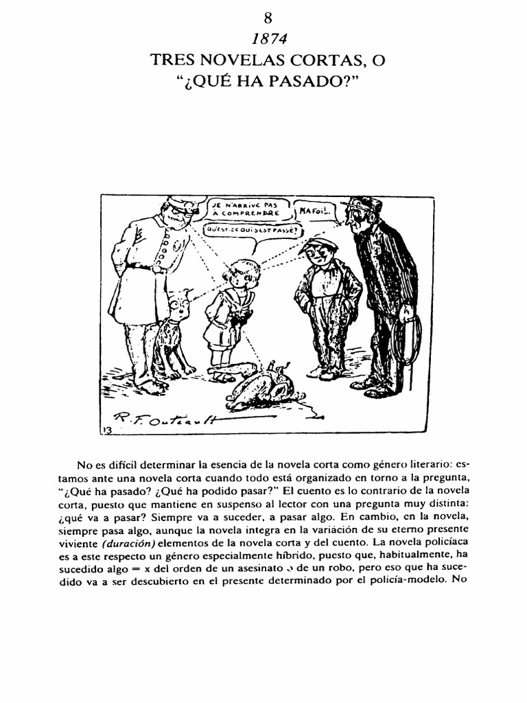 08 Tres Novelas Cortas o Qué