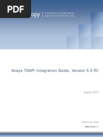 Avaya - TSAPI Integration Guide, v5.0 R1.pdf