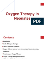 Oxygen Therapy in Neonates