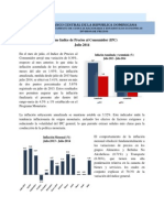 Informe Indice de Precios Al Consumidor (IPC) 2014-07