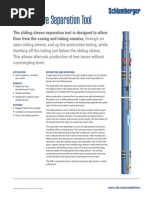 Sliding Sleeve Separation Tool PDF