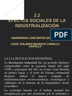 2.2efectos Sociales de La Industrialización