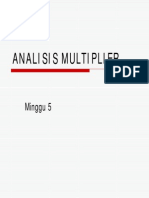 Sep 204 Slide Minggu Ke - 05 - Analisis Multiplier PDF