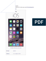 This Article Is About Apple's Mobile OS. For Other Uses, See - Not To Be Confused With