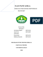 Pancasila Sebagai Paradigma Reformasi Ekonomi