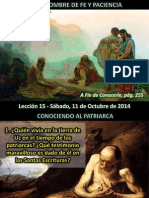 Lección 15 - Un Hombre de Fe y Paciencia PDF