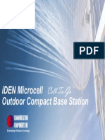 iDEN Microcell Cell-To-Go' Outdoor Compact Base Station: Communication Components Inc