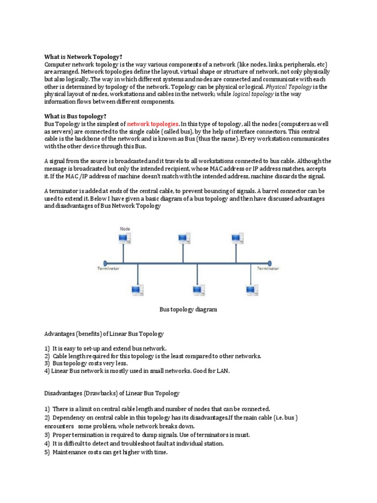 Network Topology | PDF | Network Topology | Computer Networking