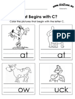 What Begins With C