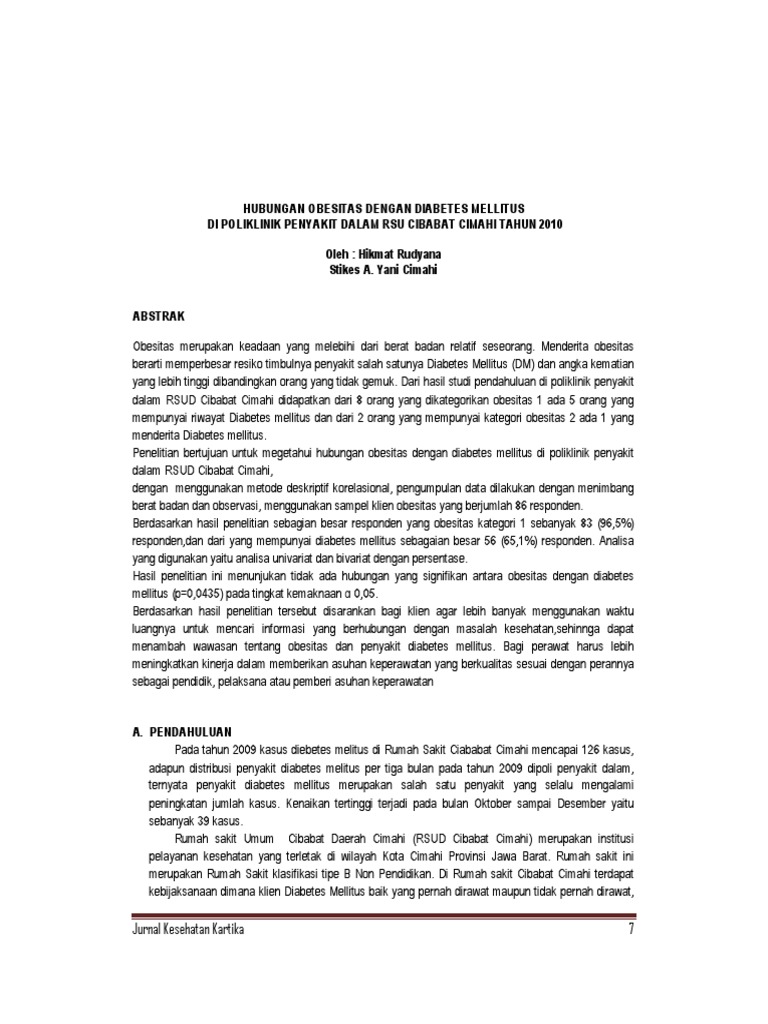 Jurnal Obesitas Pdf
