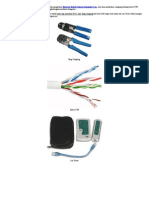 Cara Crimping Kabel UTP Ke RJ-45