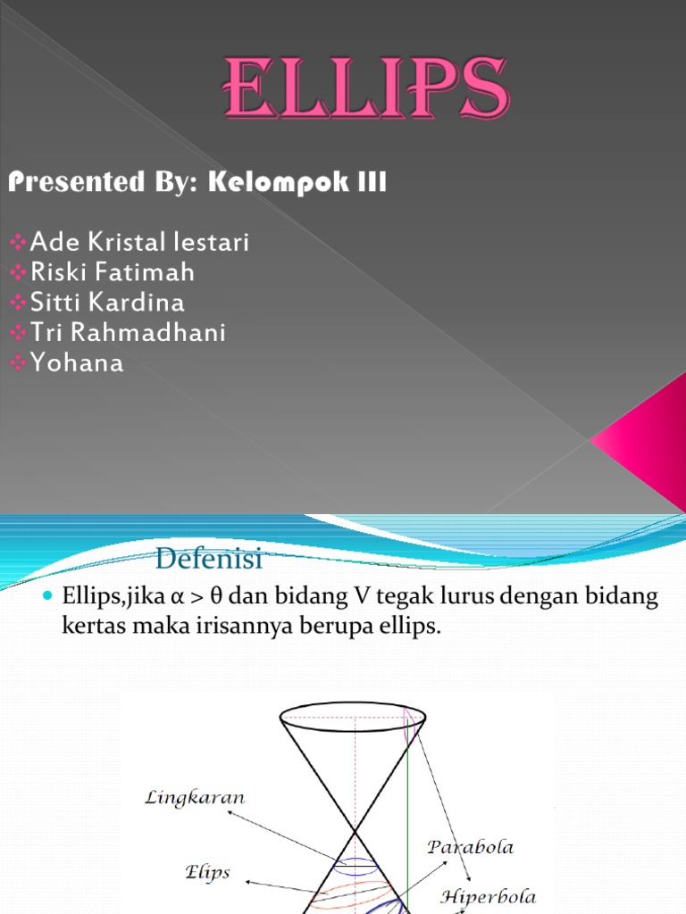 Best Persentasion of ELLIPS | PDF