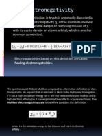 Electronegativity and Variation Principle