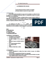 Densidad de Un Gas PDF